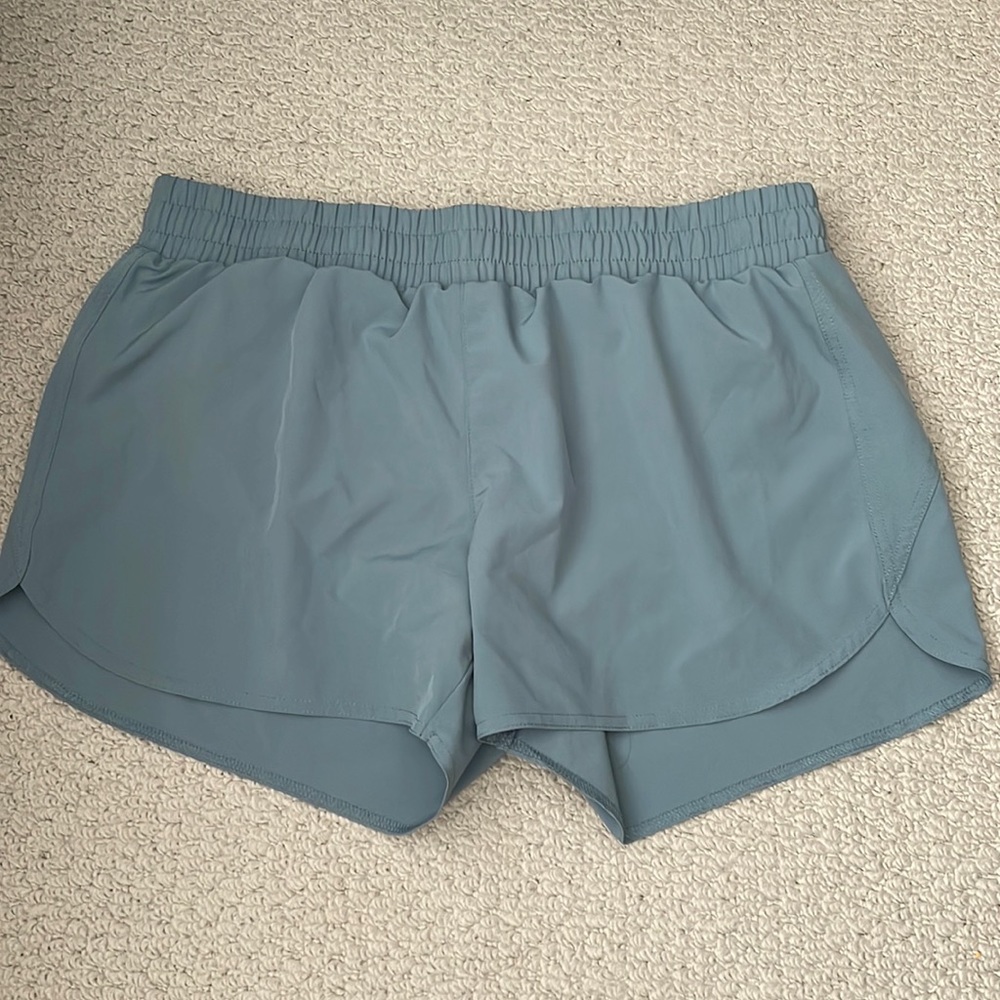 Athletic Works Women's Athletic Shorts in Dusty Blue